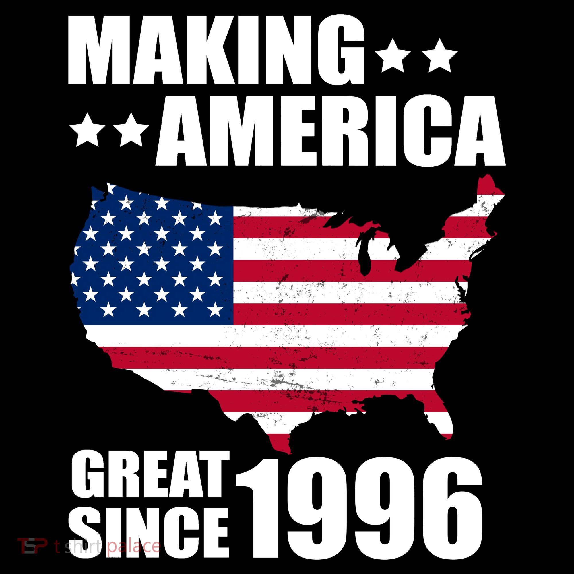 30th Birthday Making American Great Since 1996 Coaster