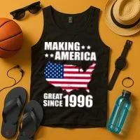 30th Birthday Making American Great Since 1996 Tank Top thumb 4