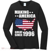 30th Birthday Making American Great Since 1996 Women's Long Sleeve Shirt thumb 0