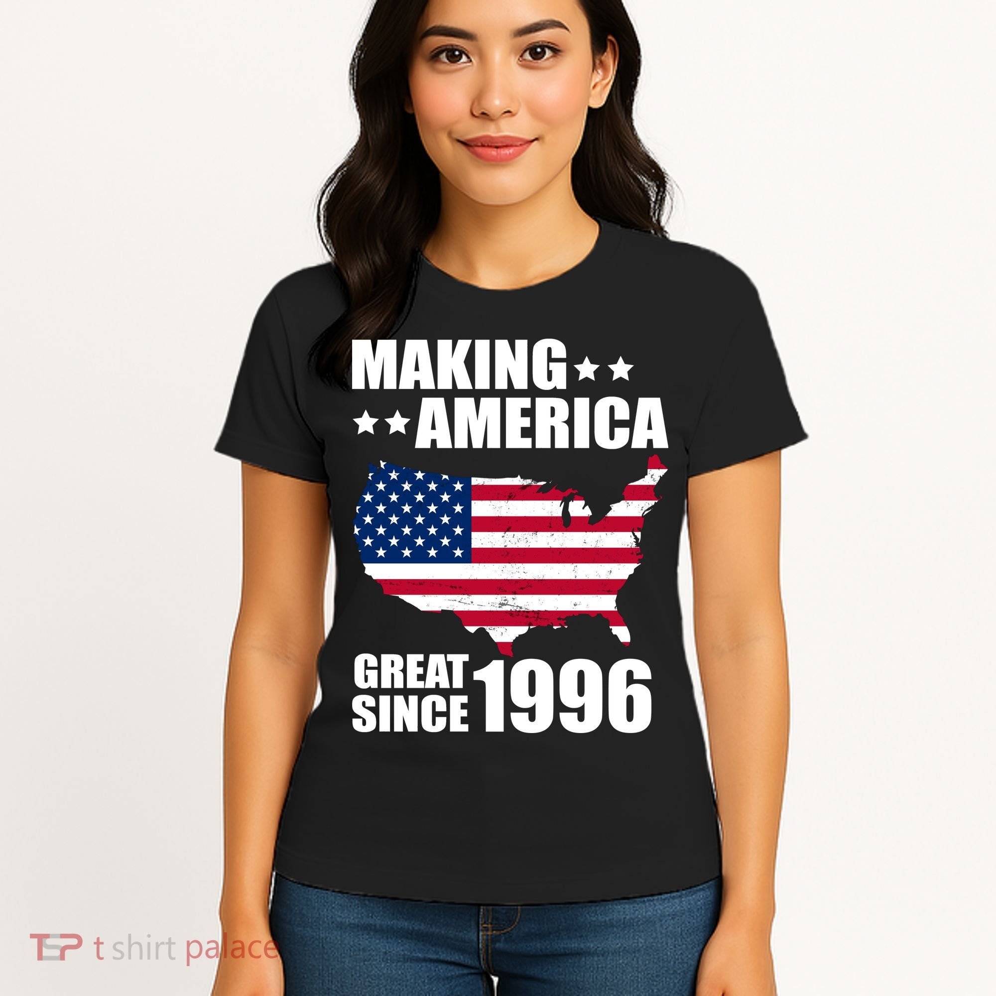 30th Birthday Making American Great Since 1996 Women's T-Shirt