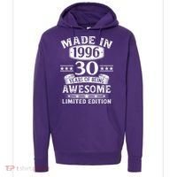 30th Birthday Made In 1996 30 Years Of Being Awesome Limited Edition Hoodie thumb 0
