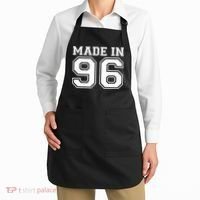 30 Birthday Made In 1996 Sports Jersey Apron thumb 2
