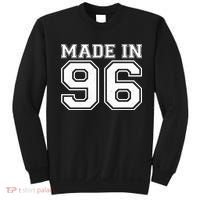 30 Birthday Made In 1996 Sports Jersey Sweatshirt thumb 0