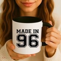 30 Birthday Made In 1996 Sports Jersey Coffee Mug thumb 3