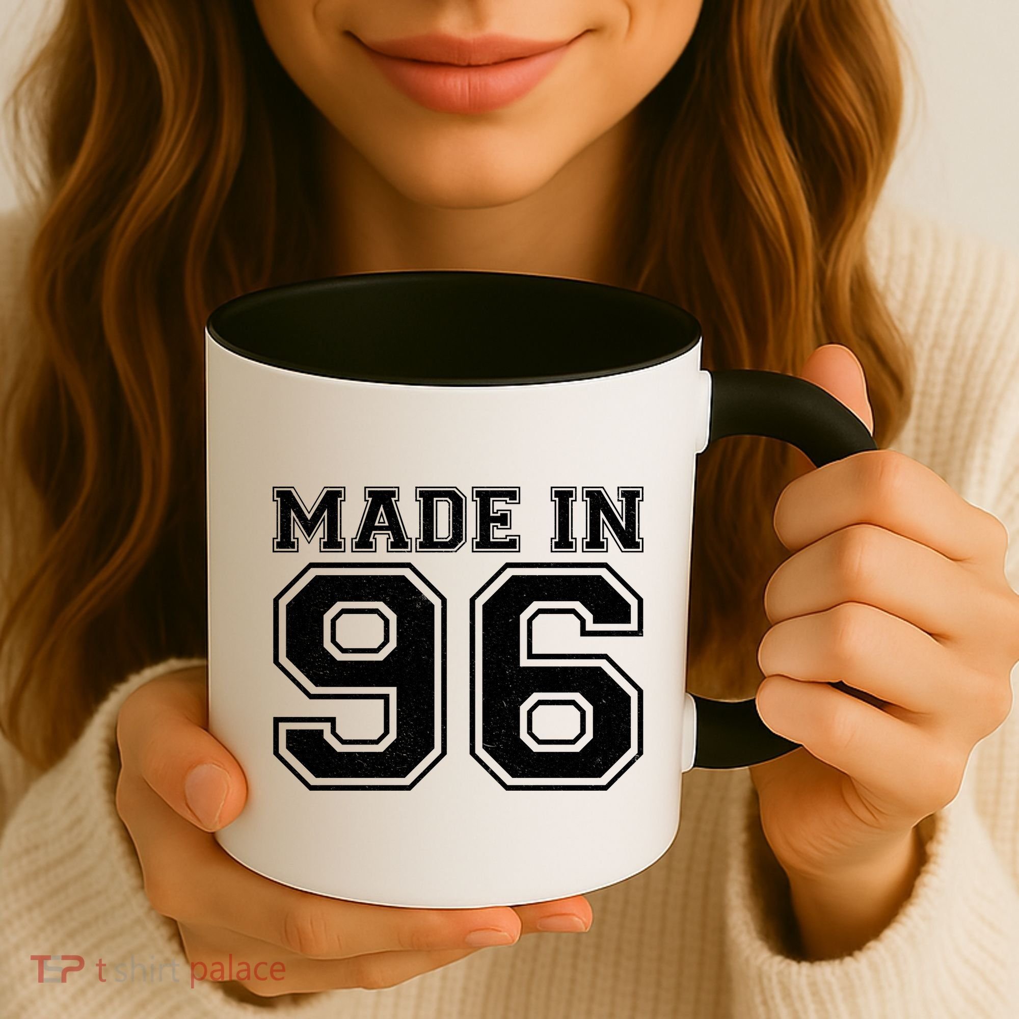 30 Birthday Made In 1996 Sports Jersey Coffee Mug