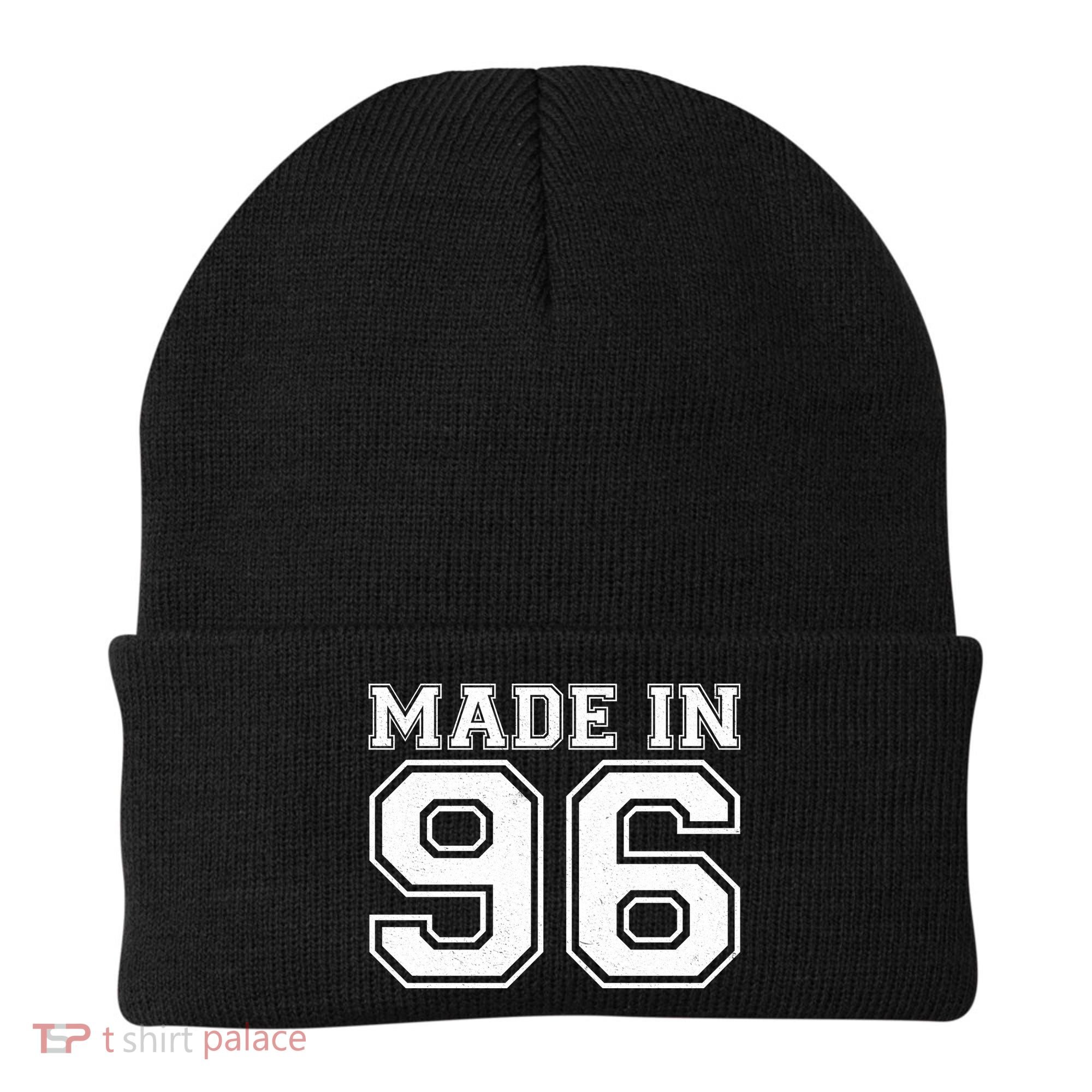 30 Birthday Made In 1996 Sports Jersey Beanie
