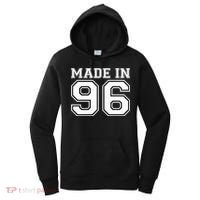 30 Birthday Made In 1996 Sports Jersey Women's Hoodie thumb 0