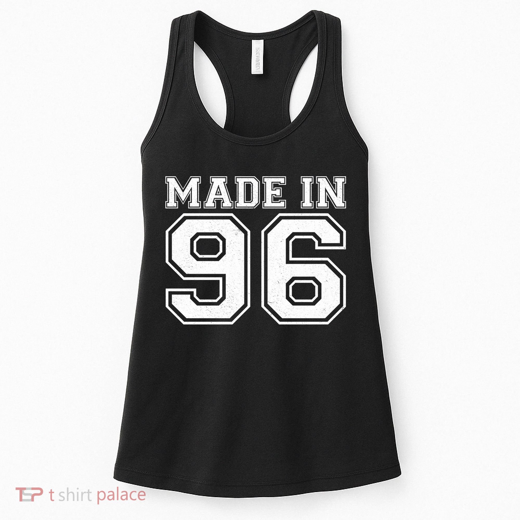 30 Birthday Made In 1996 Sports Jersey Women's Tank Top
