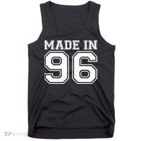 30 Birthday Made In 1996 Sports Jersey Tank Top thumb 0
