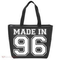 30 Birthday Made In 1996 Sports Jersey Tote Bag thumb 0