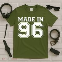30 Birthday Made In 1996 Sports Jersey T-Shirt thumb 5