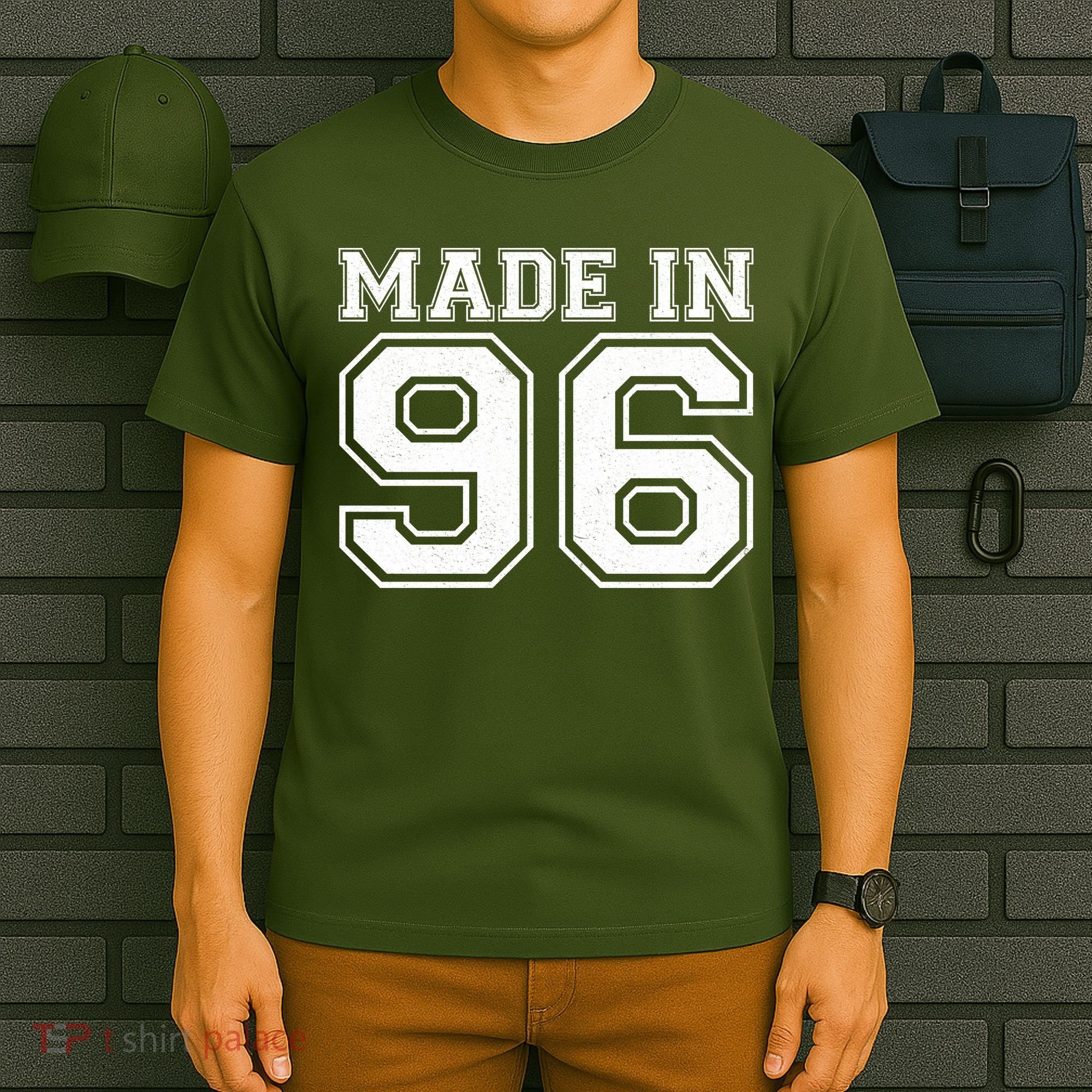 30 Birthday Made In 1996 Sports Jersey T-Shirt