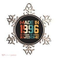 30th Birthday Made In 1996 30 Years Of Being Awesome Ornament thumb 0