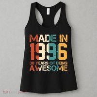 30th Birthday Made In 1996 30 Years Of Being Awesome Women's Tank Top thumb 3