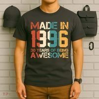30th Birthday Made In 1996 30 Years Of Being Awesome T-Shirt thumb 6