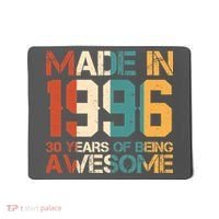 30th Birthday Made In 1996 30 Years Of Being Awesome Mousepad thumb 0