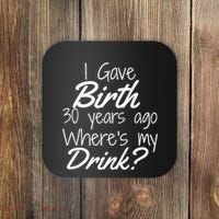 30th Birthday Mom Son Daughter 30 Year Old Gift Drink Coaster thumb 0
