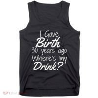 30th Birthday Mom Son Daughter 30 Year Old Gift Drink Tank Top thumb 0