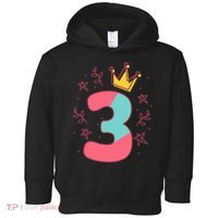 3rd Birthday Number 3 Toddler Hoodie thumb 0