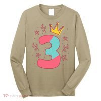 3rd Birthday Number 3 Long Sleeve Shirt thumb 0