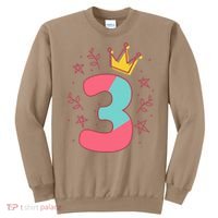 3rd Birthday Number 3 Sweatshirt thumb 0