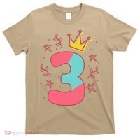 3rd Birthday Number 3 T-Shirt thumb 0