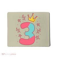 3rd Birthday Number 3 Mousepad thumb 0