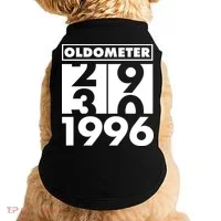 30th Birthday Oldometer 1996 Doggie Tank thumb 0