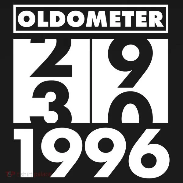 30th Birthday Oldometer 1996 Doggie Tank