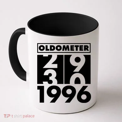 30th Birthday Oldometer 1996 Coffee Mug