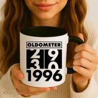 30th Birthday Oldometer 1996 Coffee Mug thumb 3