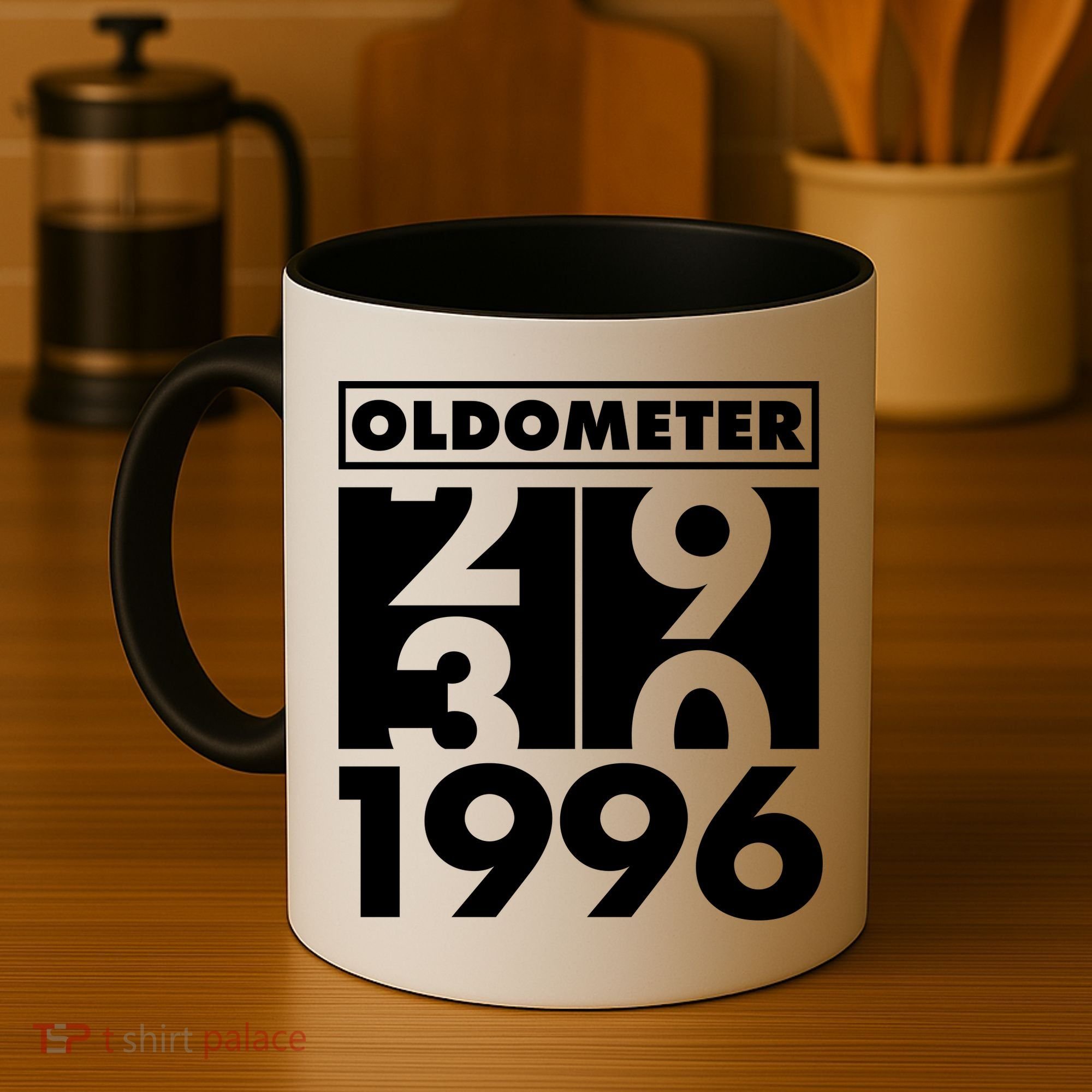30th Birthday Oldometer 1996 Coffee Mug