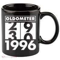 30th Birthday Oldometer 1996 11oz C Handle Ceramic Mug thumb 0