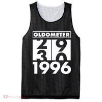30th Birthday Oldometer 1996 Mesh Reversible Basketball Jersey Tank thumb 0