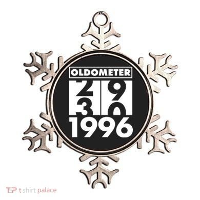 30th Birthday Oldometer 1996 Ornament