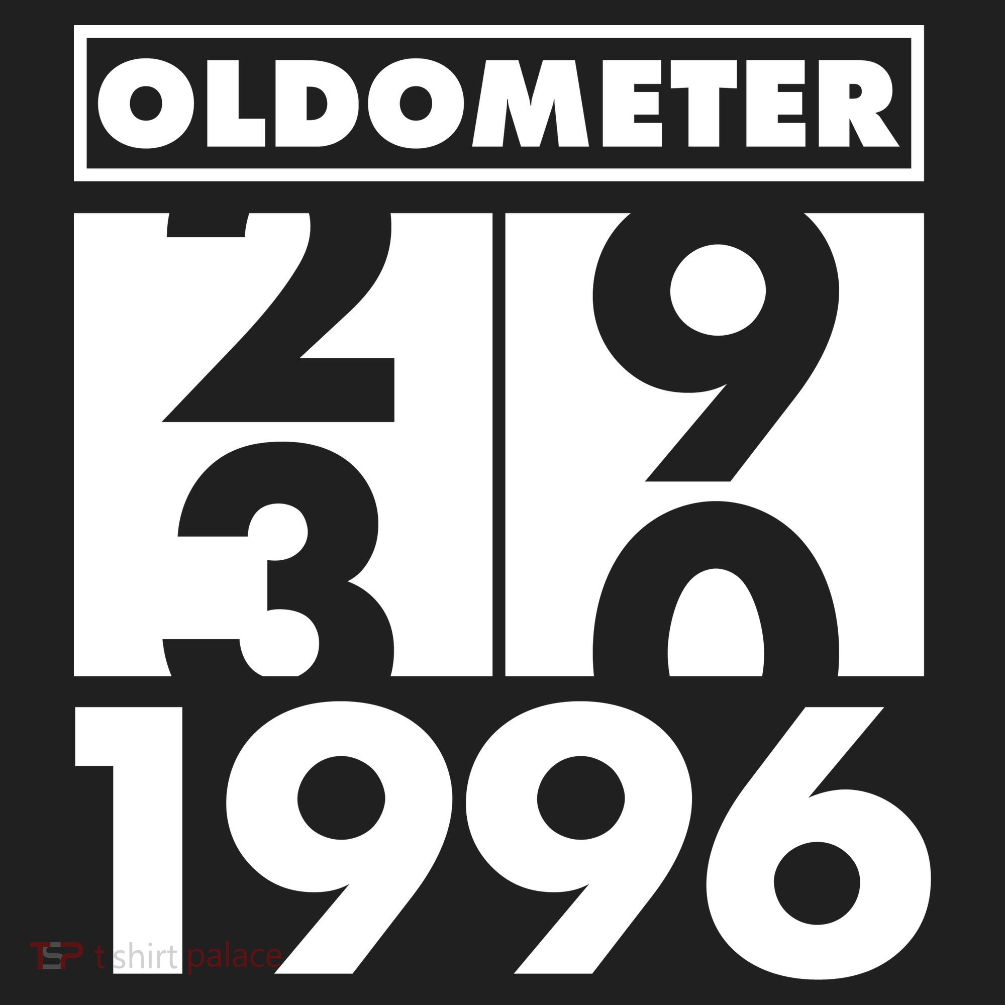 30th Birthday Oldometer 1996 Hat