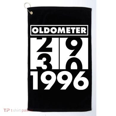 30th Birthday Oldometer 1996 Golf Towel