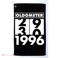 30th Birthday Oldometer 1996 Golf Towel thumb 0
