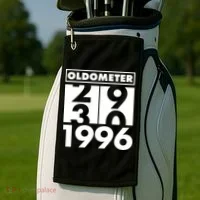 30th Birthday Oldometer 1996 Golf Towel thumb 2