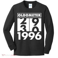 30th Birthday Oldometer 1996 Kids Long Sleeve Shirt thumb 0