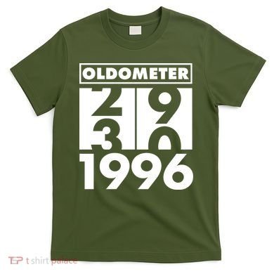 30th Birthday Oldometer 1996 T-Shirt