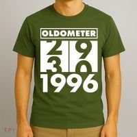 30th Birthday Oldometer 1996 T-Shirt thumb 3