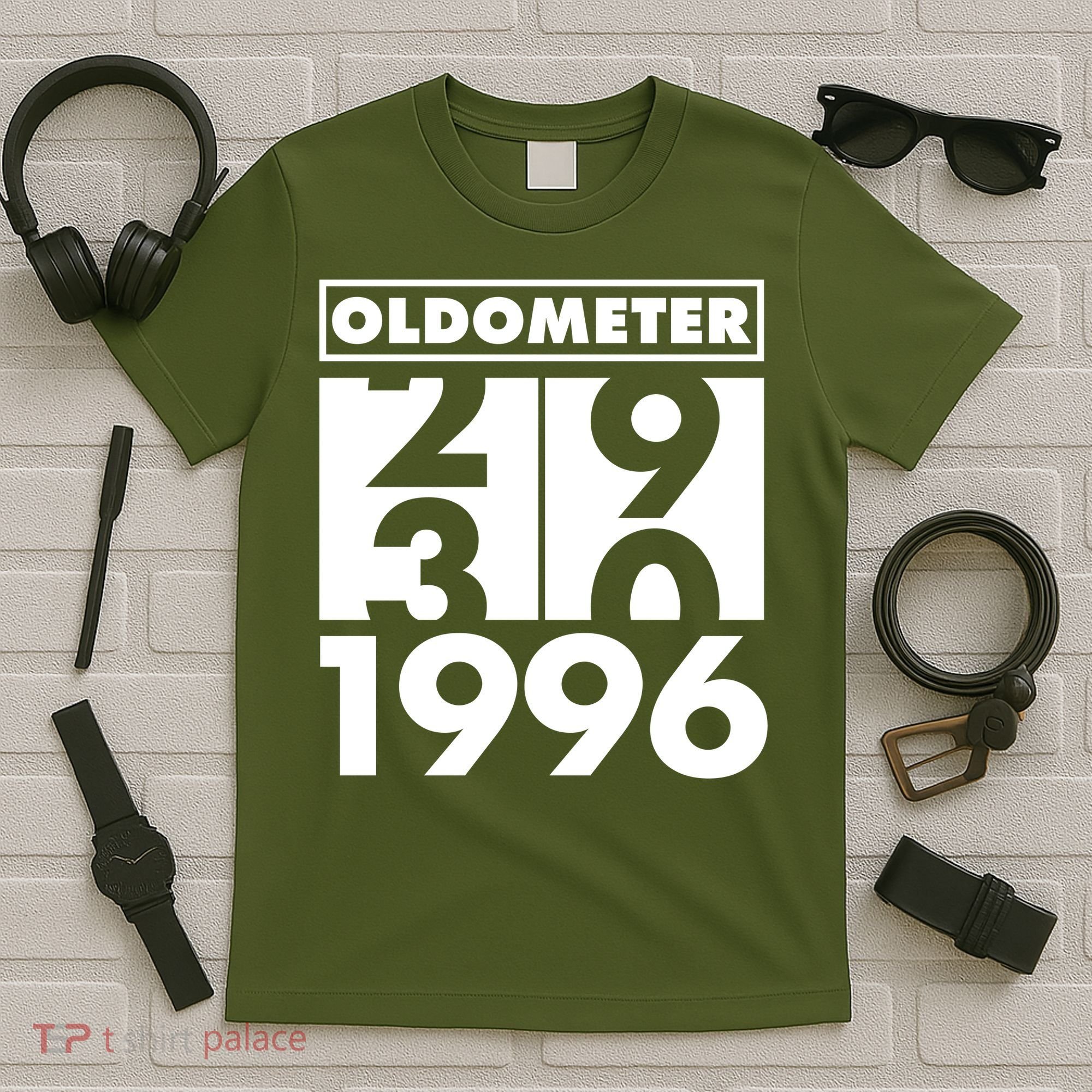 30th Birthday Oldometer 1996 T-Shirt