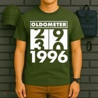 30th Birthday Oldometer 1996 T-Shirt thumb 6
