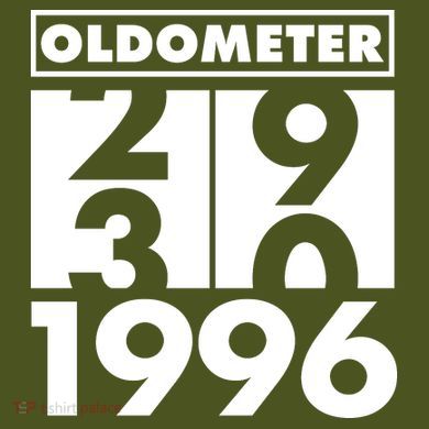 30th Birthday Oldometer 1996 T-Shirt