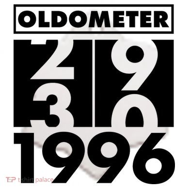 30th Birthday Oldometer 1996 Ceramic Ornament