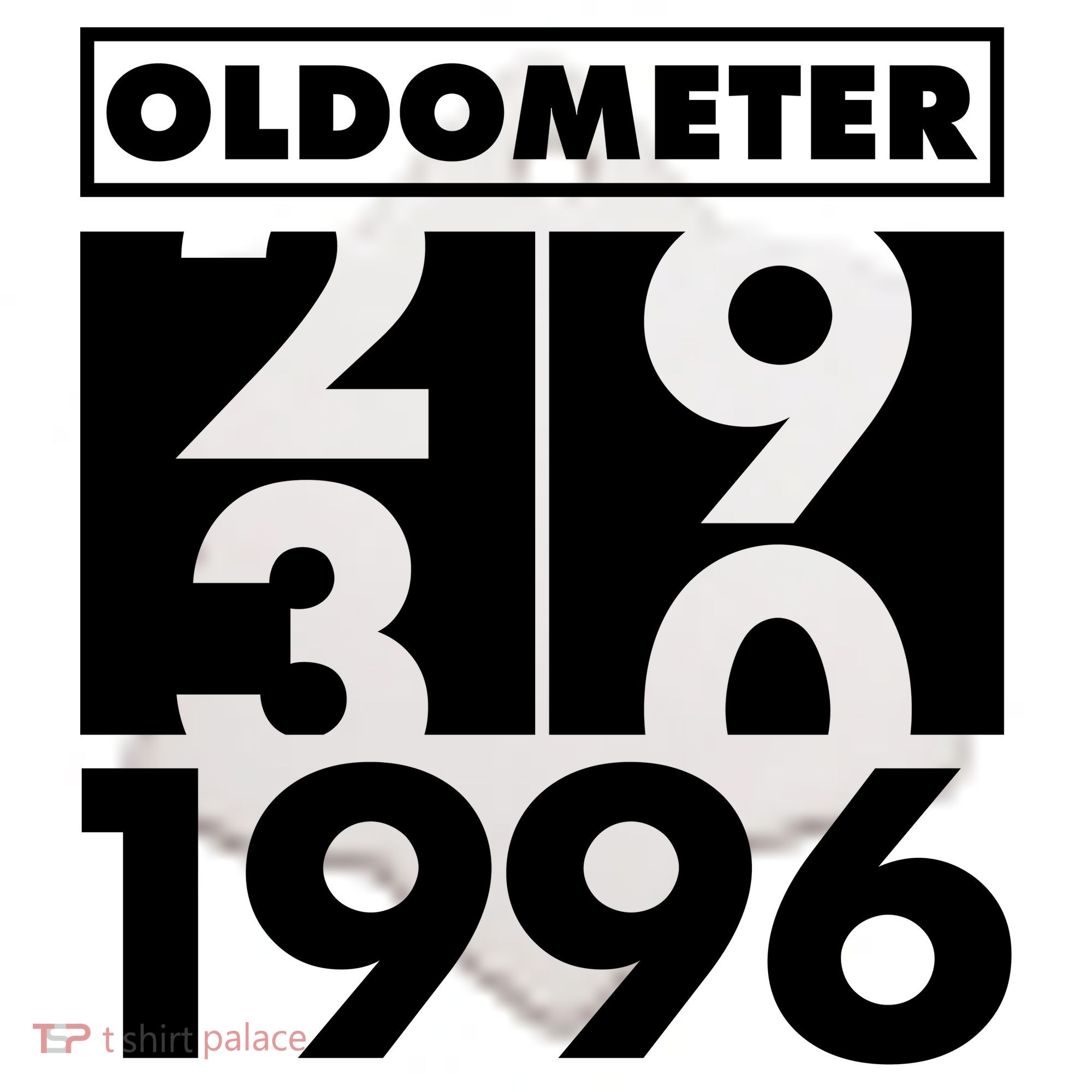 30th Birthday Oldometer 1996 Ceramic Ornament