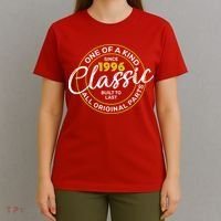 30th Birthday One Of A Kind Since 1996 Classic Built To Last All Original Parts  T-Shirt thumb 4