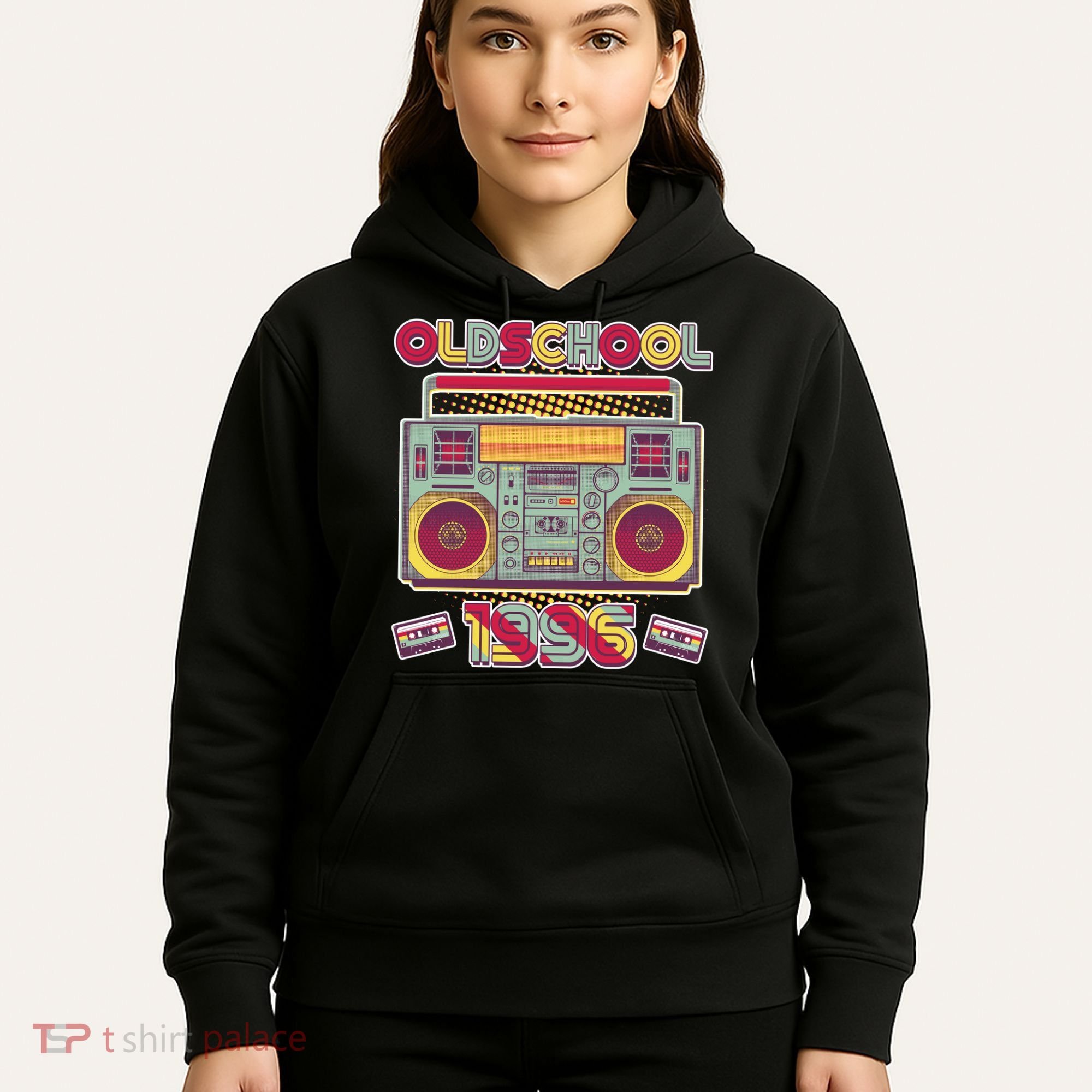30th Birthday Oldschool Boombox 1996 Hoodie