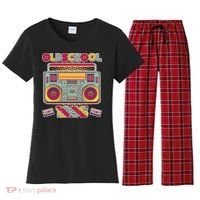 30th Birthday Oldschool Boombox 1996 Women's Flannel Pajama Set thumb 0